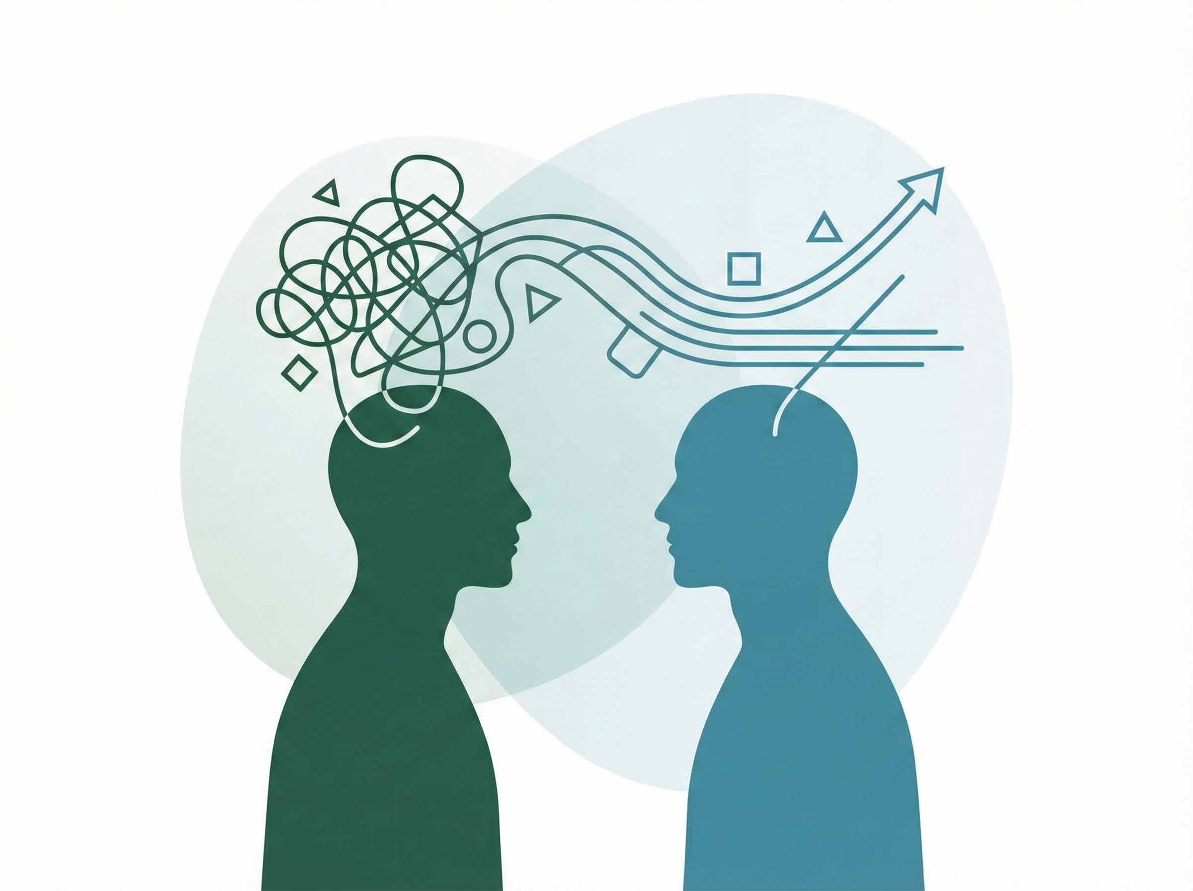 思考を整理するイメージ